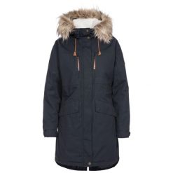 Trespass Faithful - Kurtka damska długa Dark Grey. Szare kurtki damskie Trespass, na zimę, l, bez wzorów, z bawełny. Za 389.40 zł.