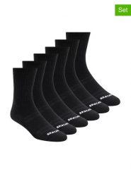 Skechers Skarpety (12 par) w kolorze czarnym rozmiar: 39-42. Czarne skarpetki męskie Skechers, bez wzorów, ze splotem. Za 91.56 zł.