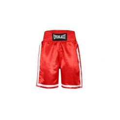 Spodenki bokserskie męskie Everlast Comp Boxe Short. Białe szorty męskie Everlast, bez kołnierzyka. Za 179.99 zł.