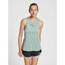 Damski tank top Hummel TE Tola. Niebieskie topy damskie HUMMEL, bez wzorów, bez ramiączek. Za 137.00 zł.