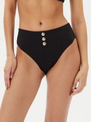 Tommy Hilfiger Dół od bikini UW0UW05840 Czarny. Czarne bikini damskie Tommy Hilfiger, bez wzorów. Za 239.99 zł.