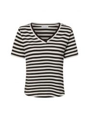 Marie Lund Koszulka Kobiety Bawełna (100%) brązowy, XL. Brązowe t-shirty damskie Marie Lund, xl, bez wzorów, z bawełny, bez kołnierzyka. Za 99.95 zł.