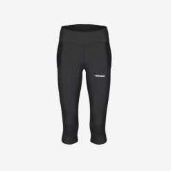 Legginsy 3/4 damskie POWER. Czarne legginsy damskie HEAD, s, bez wzorów. W wyprzedaży za 210.00 zł.