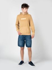 Guess Bluza "Harvey" | X3GQ05KBRM0 | Mężczyzna | Beżowy. Brązowe bluzy z kapturem męskie Guess, m, z bawełny. W wyprzedaży za 259.00 zł.