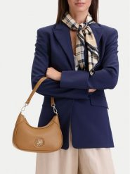 Nine West Torebka CEO-SOFT ALLURE-LDA9751 Beżowy ciemny. Brązowe torebki klasyczne damskie Nine West, bez wzorów, ze skóry, bez dodatków. Za 199.99 zł.