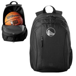Plecak NBA Team Backpack Wilson - Golden State Warriors - WZ6015004. Czarne plecaki damskie Wilson, bez wzorów. W wyprzedaży za 135.75 zł.