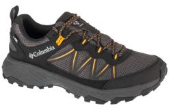Buty trekkingowe męskie, Peakfreak Rush Outdry. Czarne buty trekkingowe męskie Columbia, z materiału, przed kostkę, bez zapięcia, trekkingowe. Za 459.99 zł.