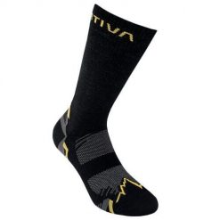 Skarpetki La Sportiva Hiking. Czarne skarpetki męskie La Sportiva, bez wzorów, z elastanu. Za 176.00 zł.