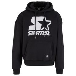 Oversizowa bluza z kapturem Starter. Czarne bluzy z kapturem męskie Starter, m. Za 248.00 zł.