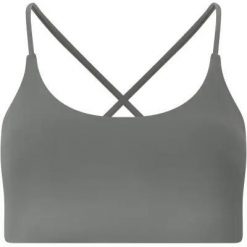 Athlecia Biustonosz sportowy Emarri W z poliamidu i elastanu – 1323 Poppy Seed. Czarne biustonosze sportowe damskie Athlecia, bez wzorów, z elastanu. Za 137.00 zł.