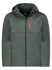 Geographical Norway Kurtka softshellowa w kolorze antracytowym rozmiar: S. Czarne kurtki outdoor męskie Geographical Norway, s, bez wzorów, bez kaptura. Za 127.65 zł.