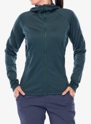 Bluza damska z kapturem Montane Protium Hoodie. Zielone bluzy z kapturem damskie Montane, l, z elastanu. Za 244.99 zł.