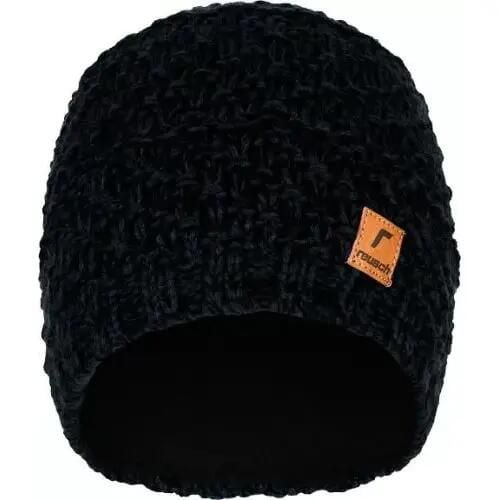 Czapka Reusch Robin. Czarne czapki męskie REUSCH, bez wzorów, sportowe. Za 162.50 zł.