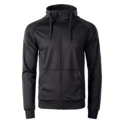 Bluza z kapturem i zamkiem błyskawicznym Martes Akos. Czarne bluzy sportowe męskie MARTES, bez wzorów, z elastanu, eleganckie, bez kołnierzyka, bez ramiączek. Za 119.05 zł.