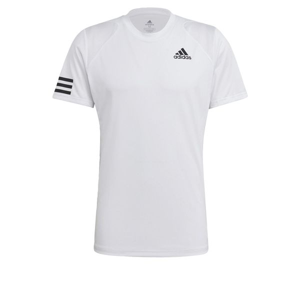 Koszulka adidas Club Tennis 3-Bandes. Białe t-shirty sportowe męskie Adidas, xl, z materiału, bez ramiączek, tenisowe. Za 194.40 zł.