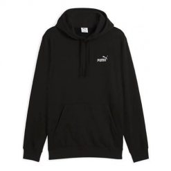Bluza sportowa męska Puma 68471801. Czarne bluzy sportowe męskie Puma, bez wzorów, klasyczne, bez kołnierzyka, bez ramiączek. Za 213.00 zł.