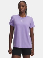Under Armour Koszulka funkcyjna w kolorze fioletowym rozmiar: S. Różowe bluzki sportowe damskie Under Armour, s, z materiału, bez kołnierzyka, bez ramiączek. Za 87.40 zł.