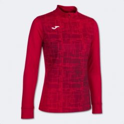 Bluza do biegania damska Joma Elite VIII. Czerwone bluzy bez kaptura damskie Joma, xs, bez wzorów, bez kaptura. Za 120.40 zł.