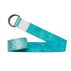 Pasek do jogi Yoga Design Lab. Brązowe paski damskie YOGA DESIGN LAB, bez wzorów, sportowe. Za 89.99 zł.