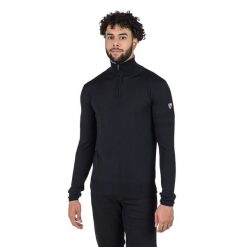 Sweter męski Rossignol Stripe Hz Knit New. Czarne swetry męskie Rossignol, na zimę, m, bez wzorów, bez kołnierzyka. Za 699.99 zł.