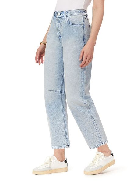 Scotch & Soda Dżinsy - Tapered fit - w kolorze błękitnym rozmiar: W32. Niebieskie jeansy damskie Scotch & Soda, z podwyższonym stanem. Za 245.96 zł.