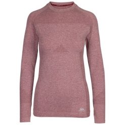 Damska koszulka Trespass Pelina różowa L. Czerwone t-shirty damskie Trespass, l, z aplikacjami, z elastanu, bez kołnierzyka. Za 148.95 zł.