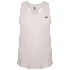 Damska koszulka sportowa bez rękawów Modernize II. Białe bluzki sportowe damskie Dare 2b, l, bez wzorów, bez ramiączek. Za 146.00 zł.