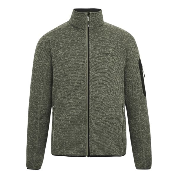 Bluza Polarowa Męska Melanżowy Pełen Suwak Newhill. Brązowe bluzy bez kaptura męskie Regatta, l, z dzianiny. Za 190.99 zł.