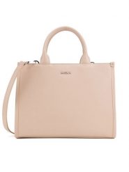 MEXX Torebka MEXX-S-002-07 Beżowy. Brązowe torebki klasyczne damskie Mexx, bez wzorów, z tworzywa sztucznego, bez dodatków. Za 189.99 zł.