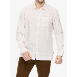 Koszula męska Royal Robbins Hempline Spaced L/S. Białe koszule męskie ROYAL ROBBINS, l, bez wzorów, bez kołnierzyka, bez ramiączek. Za 345.99 zł.
