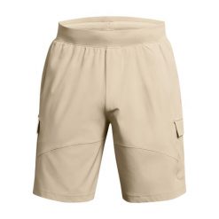 Spodenki treningowe męskie Under Armour Stretch Woven Cargo. Zielone szorty sportowe męskie Under Armour, m, na fitness i siłownię. Za 209.99 zł.