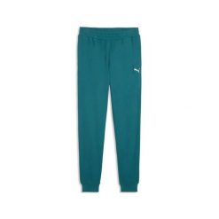 Spodnie do biegania Puma Essential Elevated. Zielone spodnie sportowe damskie Puma, m, z bawełny, do biegania. Za 390.00 zł.