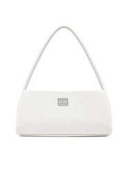 Tommy Jeans Torebka Tjw American Cool Shoulder Bag AW0AW17295 Biały. Białe torebki klasyczne damskie Tommy Jeans, bez wzorów, z jeansu, bez dodatków. Za 249.99 zł.