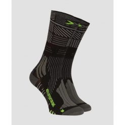 Skarpety X-SOCKS EFFEKTOR BIKE 4.0. Czarne skarpetki damskie X-Socks, bez wzorów. W wyprzedaży za 96.00 zł.
