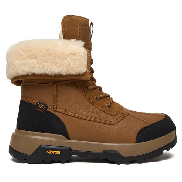 Śniegowce Ugg. Brązowe buty zimowe męskie Ugg, bez zapięcia. Za 1,269.00 zł.