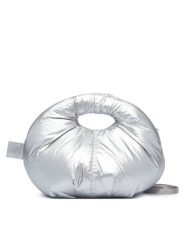 Adidas Torebka Metal Small Bag KH4504 Srebrny. Szare torebki klasyczne damskie Adidas, bez wzorów, ze skóry, bez dodatków. Za 119.99 zł.