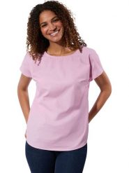 WITT WEIDEN Bluzka w kolorze jasnoróżowym rozmiar: 48. Różowe bluzki damskie WITT WEIDEN, bez wzorów, bez kołnierzyka, bez ramiączek. Za 34.99 zł.