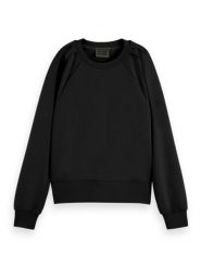 Scotch & Soda Bluza w kolorze czarnym rozmiar: S. Czarne bluzy bez kaptura damskie Scotch & Soda, s. Za 131.74 zł.