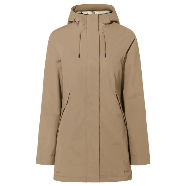 Płaszcz damski VAUDE Coreway. Brązowe płaszcze damskie Vaude, na zimę, m, bez wzorów, z materiału, biznesowe. Za 1,290.90 zł.