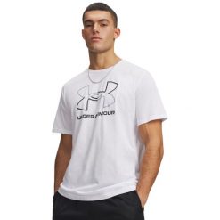 Under Armour GL FOUNDATION UPDATE SS Koszulka męska. Białe t-shirty sportowe męskie Under Armour, l, z bawełny, bez ramiączek. Za 83.99 zł.
