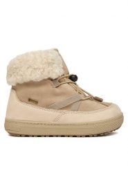 Primigi Śniegowce GORE-TEX 8856433 S Beżowy. Brązowe kozaki dziewczęce Primigi, bez wzorów, z gore-texu, bez obcasa. Za 369.99 zł.