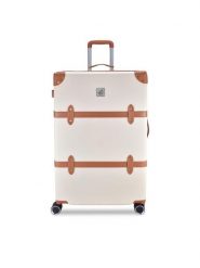 Semi Line Walizka duża T5670-4 Biały. Białe walizki Semi-line, bez wzorów, z tworzywa sztucznego, duże. Za 339.99 zł.