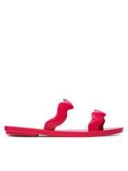 Melissa Klapki Wind Ad 33424 Różowy. Czerwone klapki damskie Melissa, bez wzorów, z tworzywa sztucznego, bez obcasa. Za 199.99 zł.