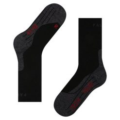 Skarpetki damskie Falke TK2 Sensitive. Czarne skarpetki damskie Falke, bez wzorów, z poliamidu. Za 161.50 zł.