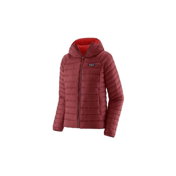 Kurtka puchowa damska Down Sweater Hoody Women. Czerwone kurtki damskie Patagonia, s, bez wzorów, z puchu, z kapturem. Za 1,079.00 zł.