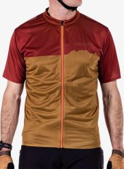 Koszulka rowerowa męska Leatt Jersey MTB Trail 3.0. Czerwone t-shirty sportowe męskie LEATT, l, z jersey, bez ramiączek, rowerowe. Za 263.99 zł.