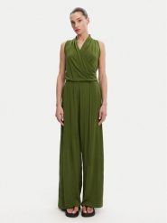 Weekend Max Mara Kombinezon Genzana 2515641012 Zielony Relaxed Fit. Zielone kombinezony damskie Weekend Max Mara, xxl, bez wzorów, z wiskozy, bez kołnierzyka, bez ramiączek. Za 819.99 zł.