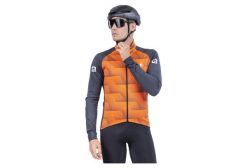 Kurtka rowerowa męska Alé Cycling Solid Sharp. Brązowe kurtki męskie ALÉ CYCLING, l, bez wzorów, z elastanu, na fitness i siłownię. Za 671.70 zł.