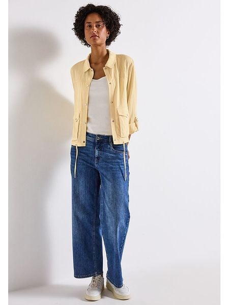 Street One Kurtka koszulowa w kolorze żółtym rozmiar: 44. Żółte kurtki damskie Street One, bez wzorów, bez kaptura. Za 201.55 zł.