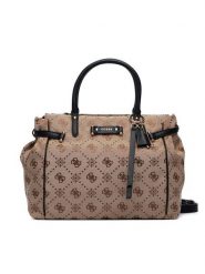 Guess Torebka Dorothy HWJP22 31060 Brązowy jasny. Brązowe torebki klasyczne damskie Guess, z aplikacjami, z materiału, bez dodatków. Za 584.99 zł.